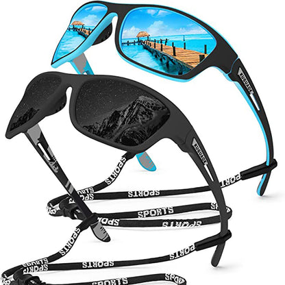 【Oferta por tiempo limitado】Gafas de sol polarizadas con visión nocturna para viajes y ciclismo