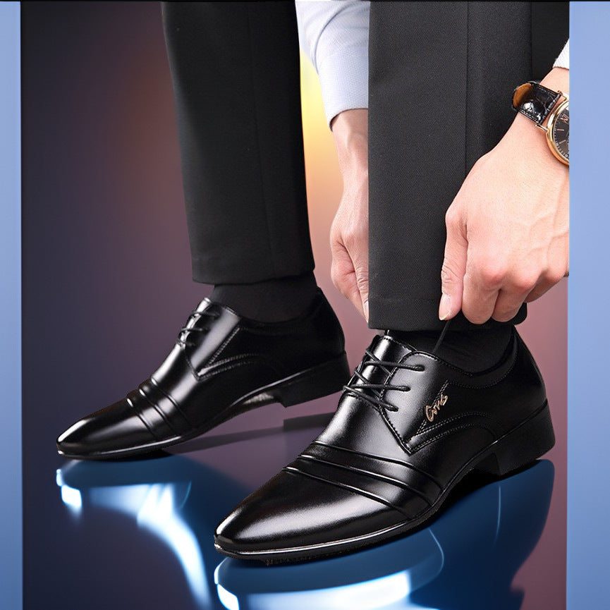 👞【38-48】Zapatos de negocios de cuero genuino para hombre nuevos de 2026