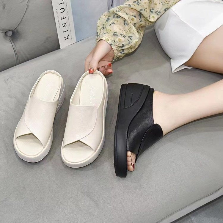 👡✨【35-42】Nuevas sandalias de plataforma de moda para mujer con tacón de cuña para verano