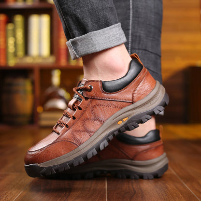 Zapatos de cuero para hombre, estilo elegante y nuevo modelo 2026, extremadamente cómodos.
