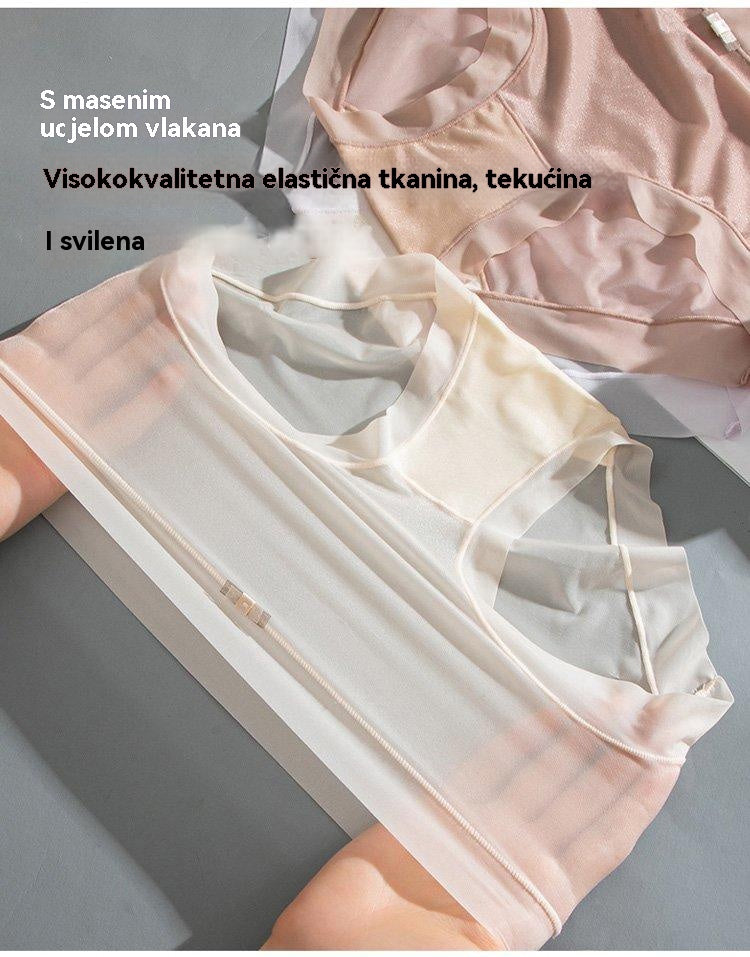🩲🔥Pokretanje promocije 【6 komada】Ženske gaćice visokog struka od ledene svile