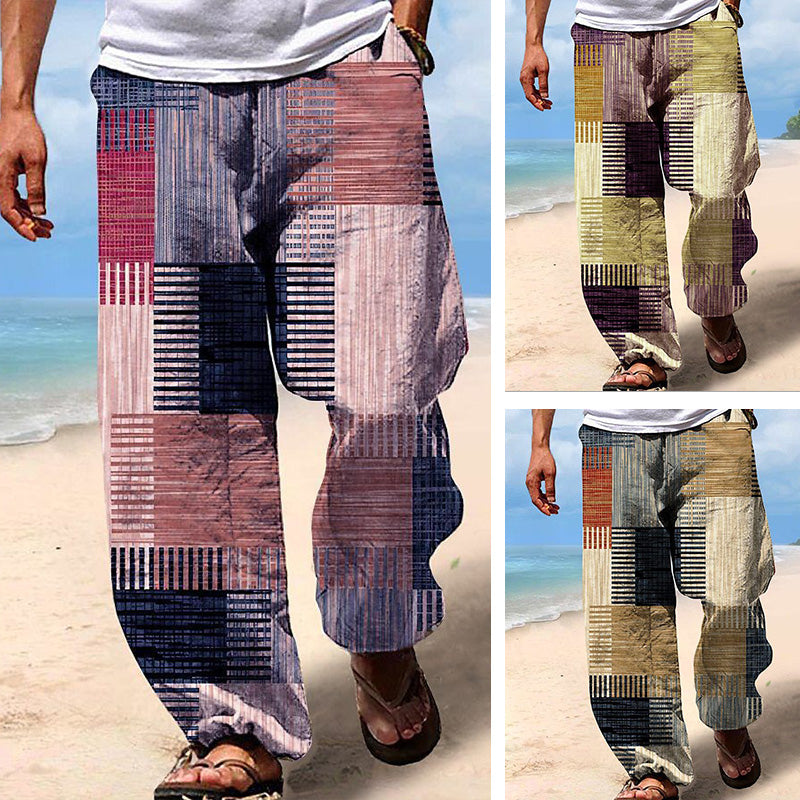 ✨👖【10 barev🌈】【S-6XL】😍 Pánské ležérní kalhoty s širokými nohavicemi pro větší velikosti