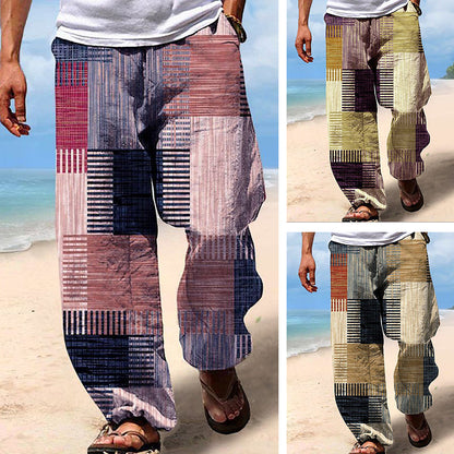 ✨👖【10 barev🌈】【S-6XL】😍 Pánské ležérní kalhoty s širokými nohavicemi pro větší velikosti