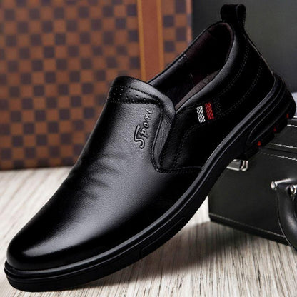 🔥👞【Tallas 38-44】💖Nuevos zapatos de negocios de cuero genuino para hombre 2026, casuales, cómodos y suaves.