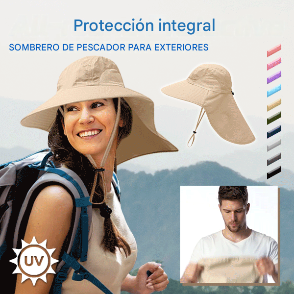 🔥🔥Sombrero de pesca universal de verano con protección solar 2026