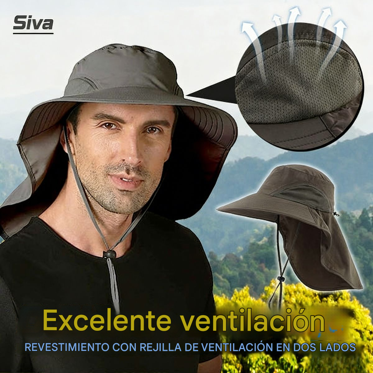 🔥🔥Sombrero de pesca universal de verano con protección solar 2026