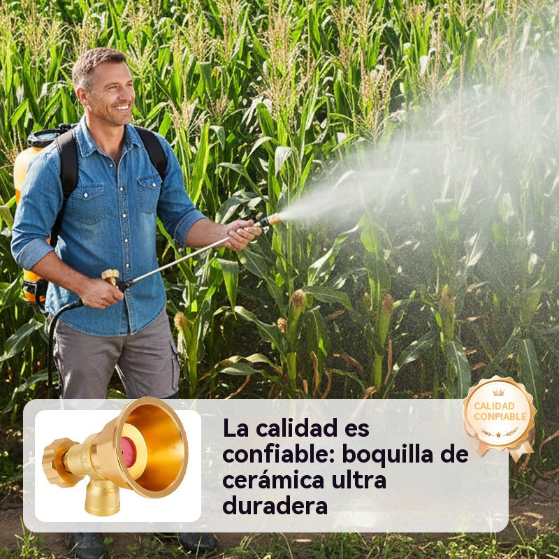 💦🔥Oferta especial por tiempo limitado🔥Boquilla pulverizadora agrícola de latón con boquilla ajustable 🌾