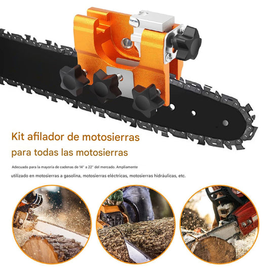🧰Amoladora de cadena de motosierra, amoladora de rotación manual de cadena de motosierra