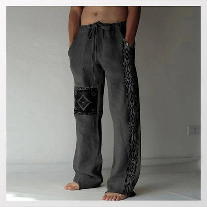 ✨👖【10 barev🌈】【S-6XL】😍 Pánské ležérní kalhoty s širokými nohavicemi pro větší velikosti