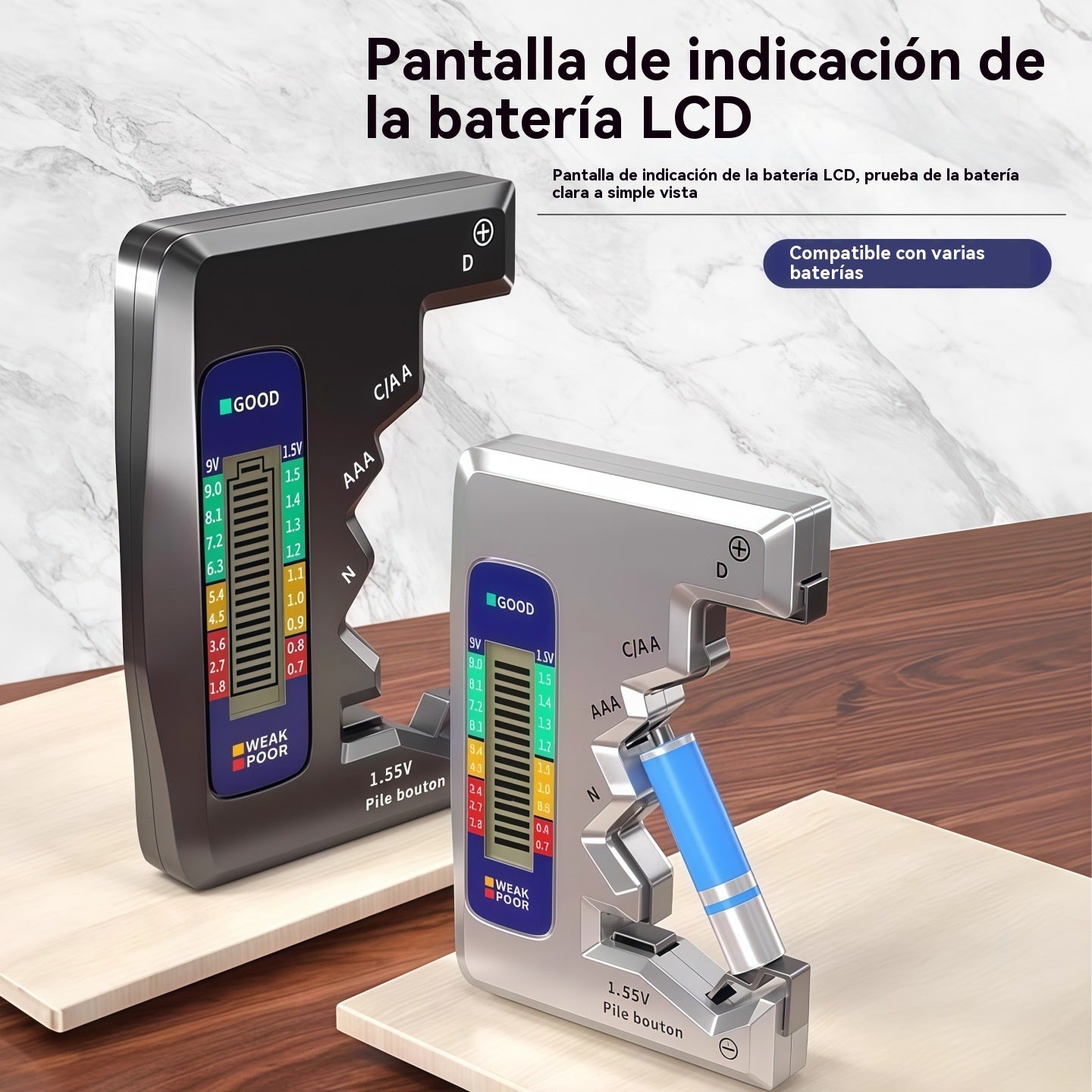 ⚡Los comprobadores de batería te hacen la vida más fácil