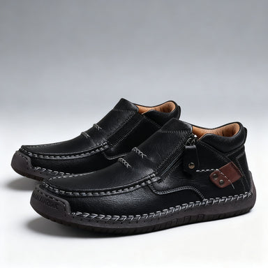 ✨🥾【38-48】 Męskie, ręcznie robione, skórzane, wsuwane buty do jazdy samochodem – szeroki nosek, wsparcie łuku stopy👞🛒