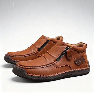 ✨🥾【38-48】 Męskie, ręcznie robione, skórzane, wsuwane buty do jazdy samochodem – szeroki nosek, wsparcie łuku stopy👞🛒