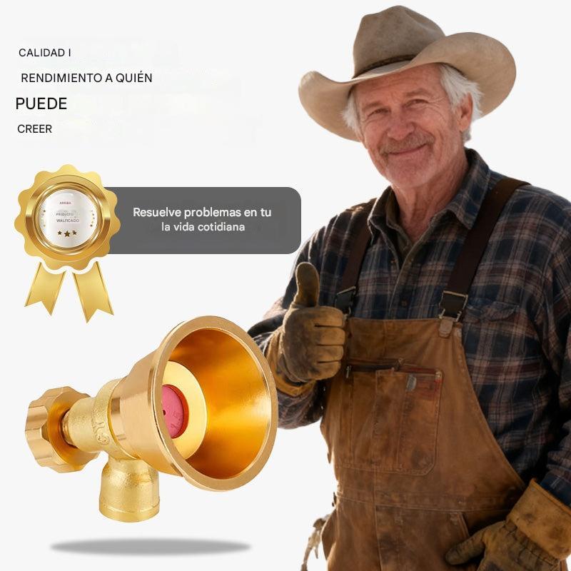 💦🔥Oferta especial por tiempo limitado🔥Boquilla pulverizadora agrícola de latón con boquilla ajustable 🌾