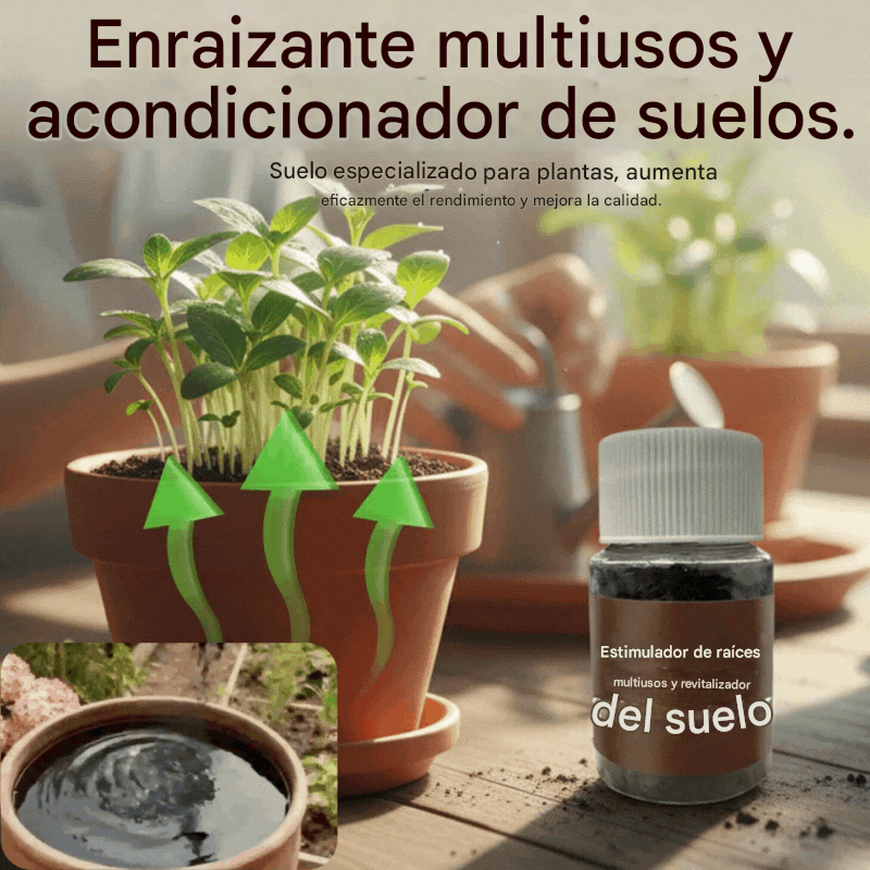 🔥【Compra 2, llévate 2 gratis】💚Enraizante y acondicionador de suelo universal🌿