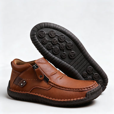 ✨🥾【38-48】 Męskie, ręcznie robione, skórzane, wsuwane buty do jazdy samochodem – szeroki nosek, wsparcie łuku stopy👞🛒