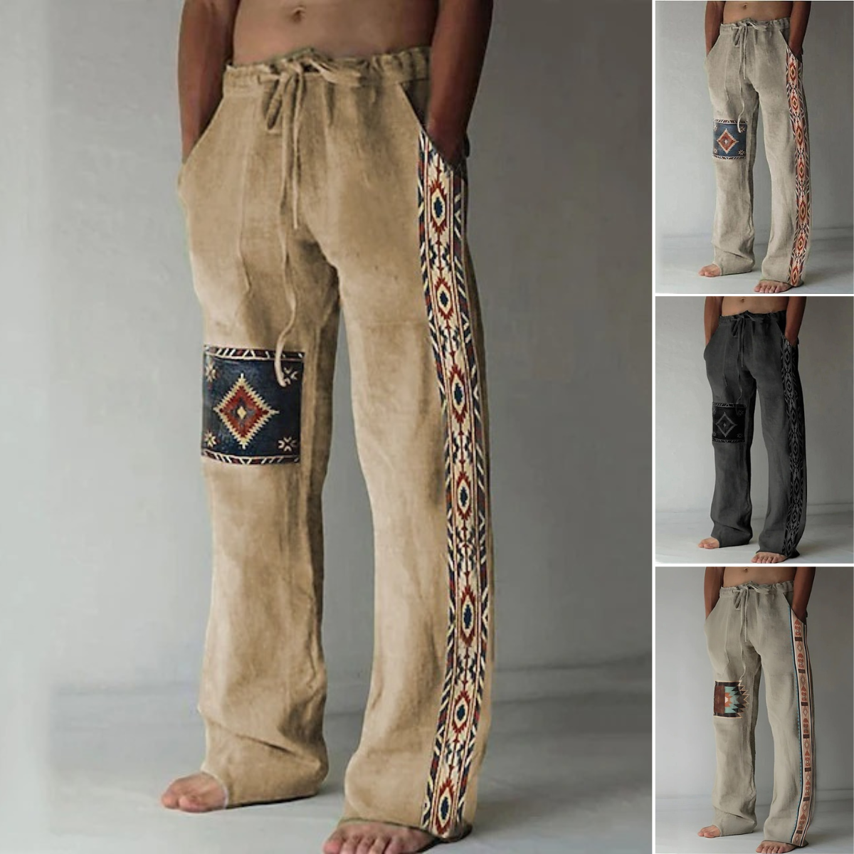 ✨👖【10 barev🌈】【S-6XL】😍 Pánské ležérní kalhoty s širokými nohavicemi pro větší velikosti