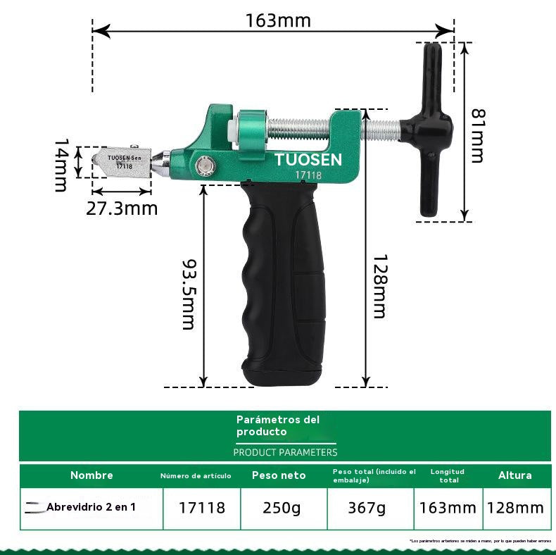 ✨✨Descuento promedio del 55%✨✨Cortador de azulejos y vidrio