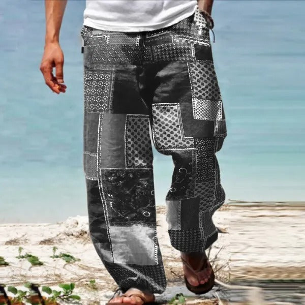 ✨👖【10 barev🌈】【S-6XL】😍 Pánské ležérní kalhoty s širokými nohavicemi pro větší velikosti