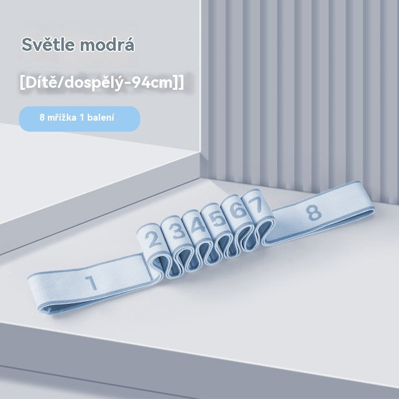 【Compre 1, obtenga 1 gratis】Banda de goma de resistencia para desarrollar músculos, estirar piernas y banda de goma elástica para personas de mediana edad y mayores.