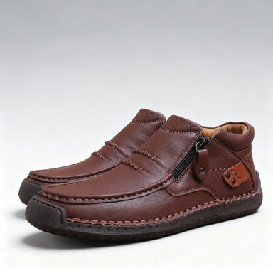 ✨🥾【38-48】 Męskie, ręcznie robione, skórzane, wsuwane buty do jazdy samochodem – szeroki nosek, wsparcie łuku stopy👞🛒