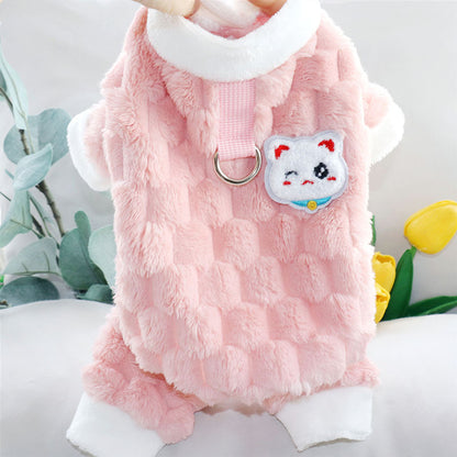 🌞【Compra 1 y llévate 1 gratis】🐶Nuevo abrigo acolchado de algodón de invierno cálido y grueso para mascotas