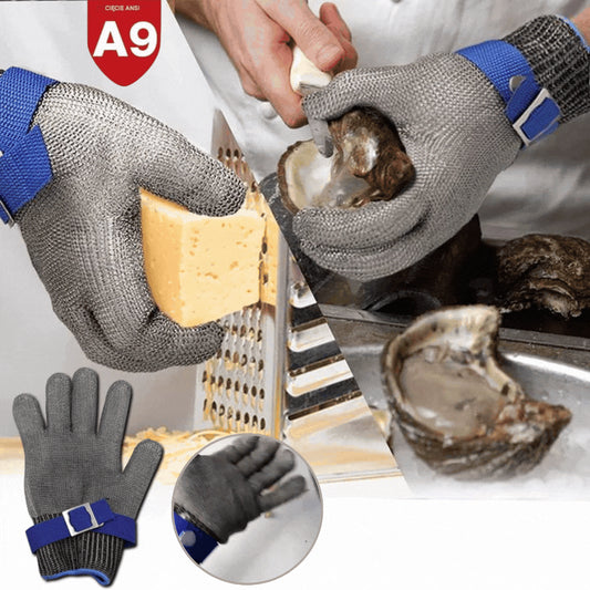 🔥【Kupite 1, dobijte 1 gratis】Rukavica od nehrđajućeg čelika s metalnom žicom, otporna na ogrebotine i habanje.