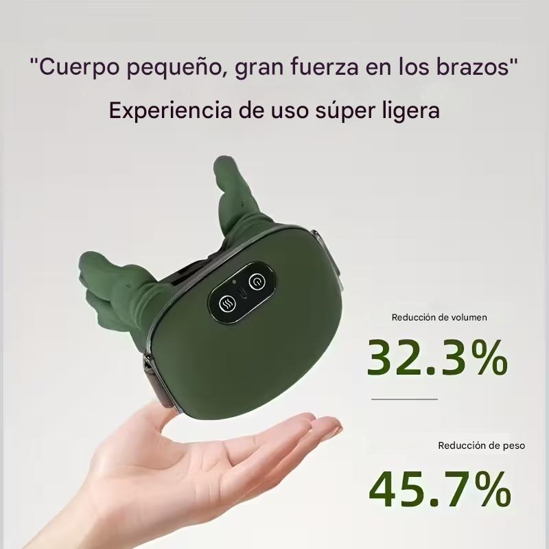 💆‍♀️Una nueva versión de un masajeador portátil de cuello y hombros con batería recargable y gran capacidad.