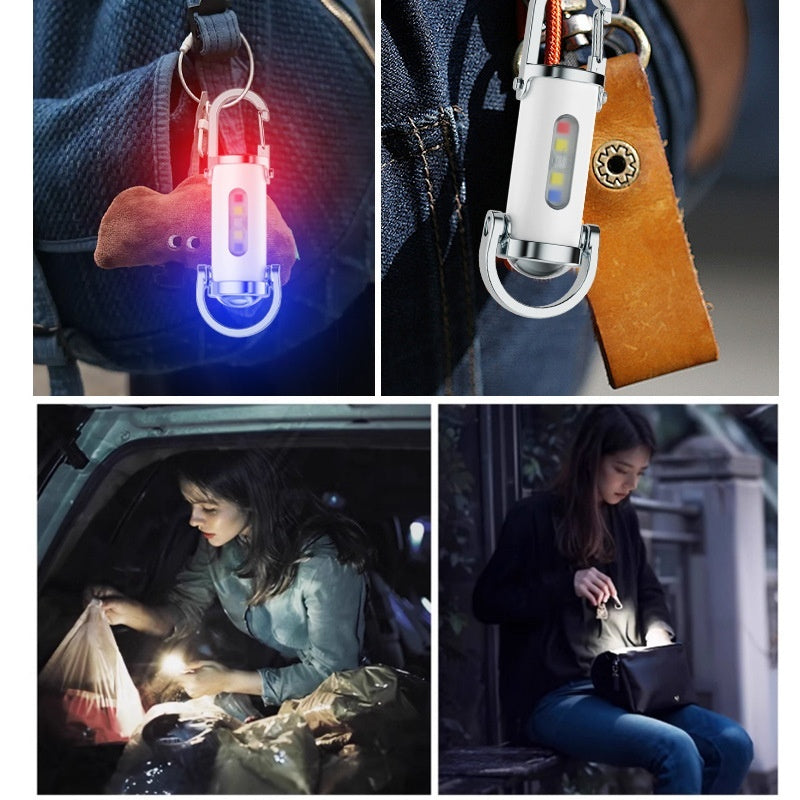 🔥-38%【Compra 1 y llévate 1 gratis】🔥Linterna de emergencia mini superbrillante, resistente al agua, 8000 lúmenes de salida, función completa