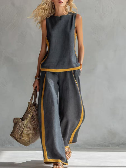 【S-5XL】2026 Nuevo conjunto moderno de dos piezas para mujer