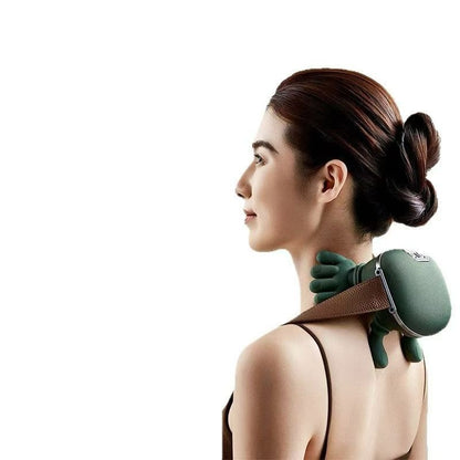 💆‍♀️Una nueva versión de un masajeador portátil de cuello y hombros con batería recargable y gran capacidad.