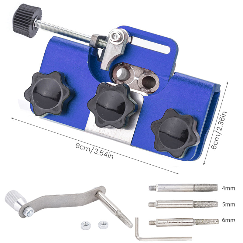 🧰Amoladora de cadena de motosierra, amoladora de rotación manual de cadena de motosierra