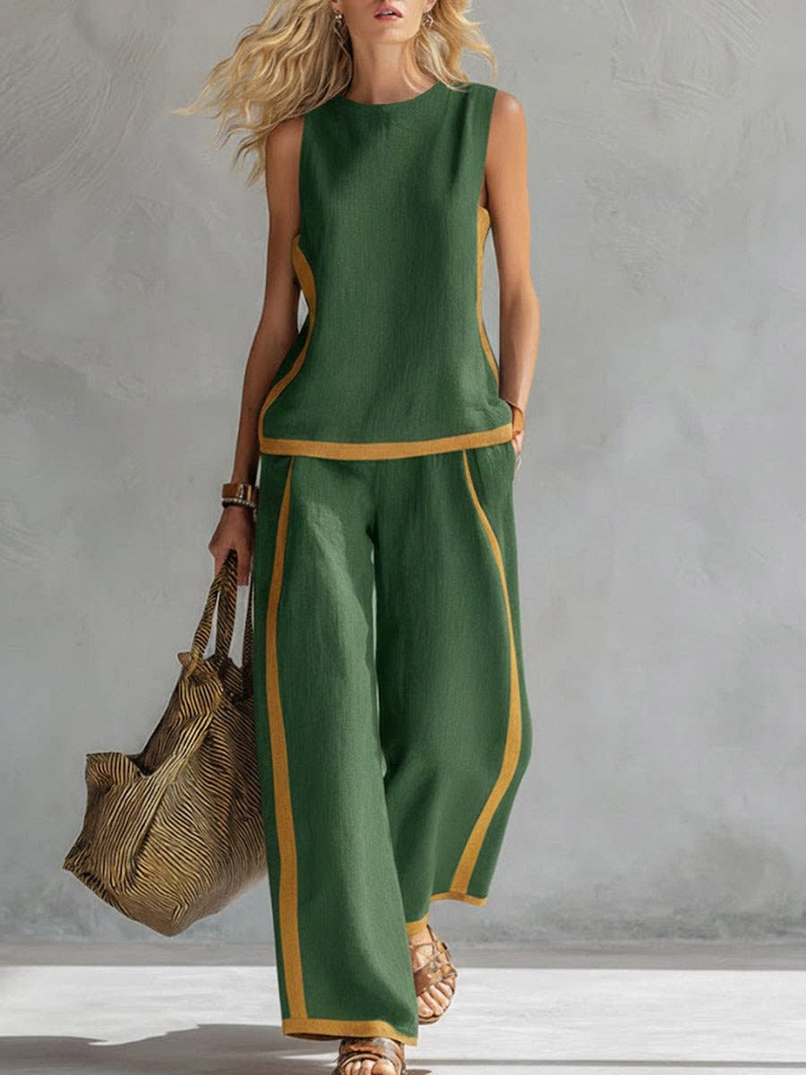 【S-5XL】2026 Nuevo conjunto moderno de dos piezas para mujer