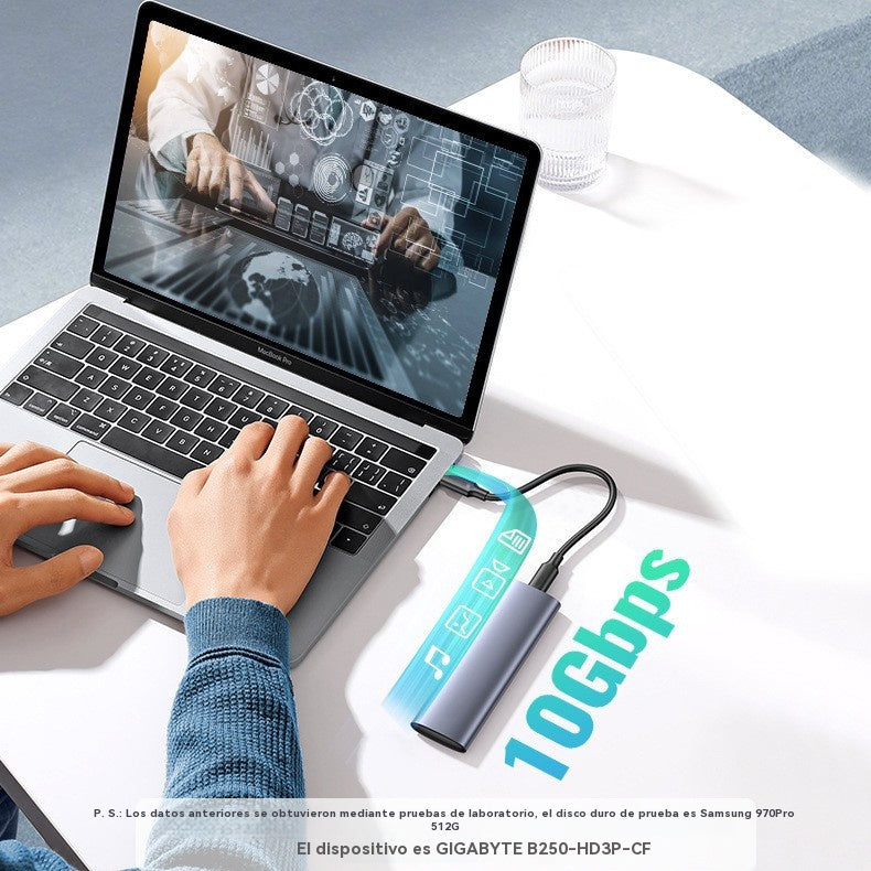 🚀【4TB】🔥Nueva unidad de estado sólido portátil de alta capacidad y alta velocidad