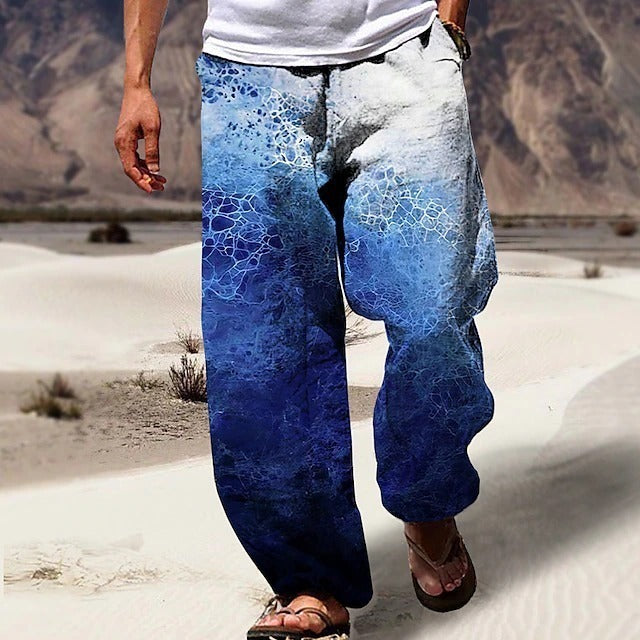 ✨👖【10 barev🌈】【S-6XL】😍 Pánské ležérní kalhoty s širokými nohavicemi pro větší velikosti