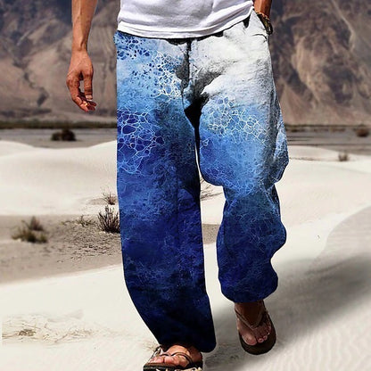 ✨👖【10 barev🌈】【S-6XL】😍 Pánské ležérní kalhoty s širokými nohavicemi pro větší velikosti