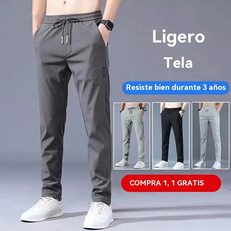 【M-5XL】2026 Nuevos pantalones elásticos casuales para hombre, cómodos y elegantes