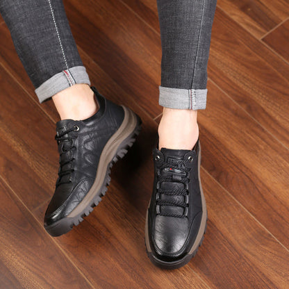 Zapatos de cuero para hombre, estilo elegante y nuevo modelo 2026, extremadamente cómodos.