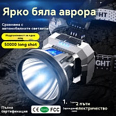 💥【Купете 1, вземете 1 безплатно】🌟💡 Мощен челник с голям обхват, изключително водоустойчив