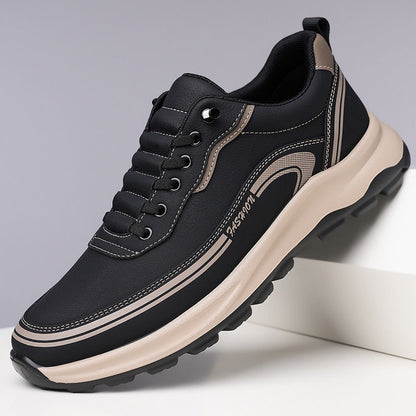 【39-45】Zapatillas de piel impermeables y antimanchas con suelas suaves y cómodas de llevar
