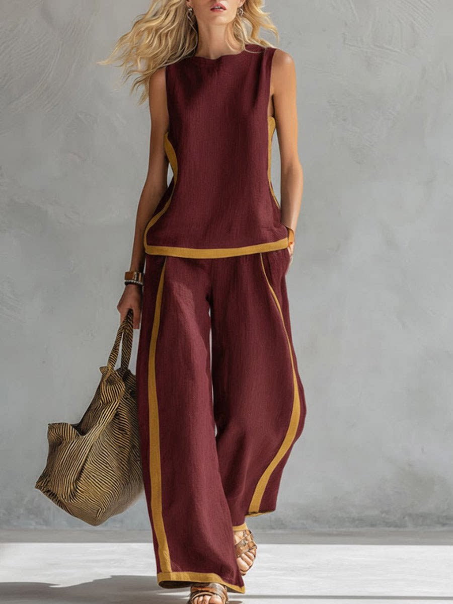 【S-5XL】2026 Nuevo conjunto moderno de dos piezas para mujer