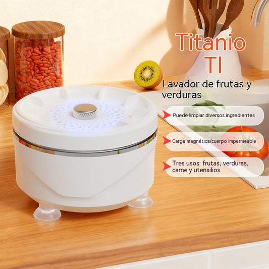 🥬🍎Lavadora automática de frutas y verduras🍓Alta eficiencia y comodidad🥕