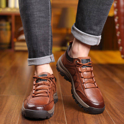 Zapatos de cuero para hombre, estilo elegante y nuevo modelo 2026, extremadamente cómodos.