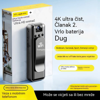 🔥【Vremenski ograničena ponuda!】⏳Kamera visoke razlučivosti, prijenosni snimač za prsa, profesionalna akcijska kamera.