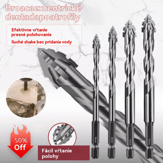 🔥Horúca ponuka 2026🔥 Sada vysokovýkonných excentrických vrtákov so 4 drážkami